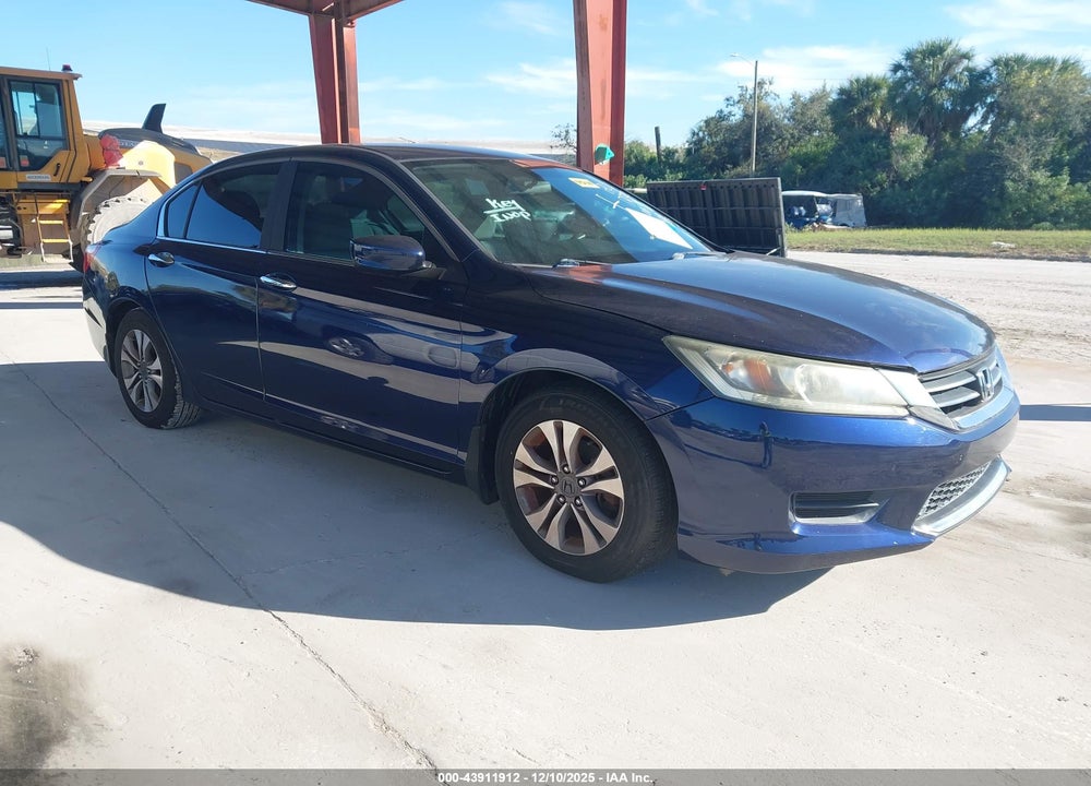 2013 HONDA ACCORD LX VIN: 1HGCR2F38DA170334