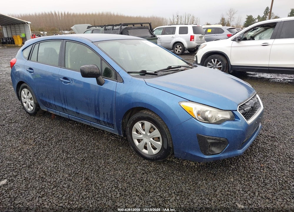 2014 SUBARU IMPREZA 2.0I VIN: JF1GPAA63E9227792