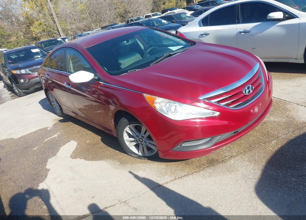 2014 HYUNDAI SONATA GLS VIN: 5NPEB4AC8EH912594