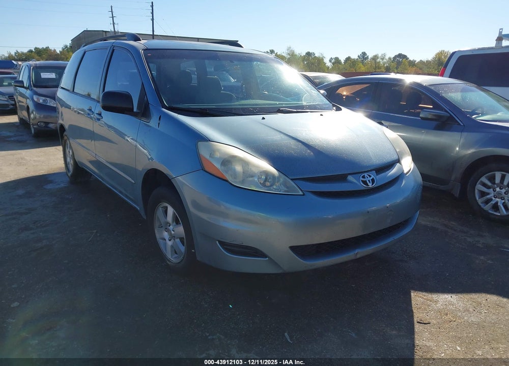 2007 TOYOTA SIENNA CE VIN: 5TDZK23C17S006139