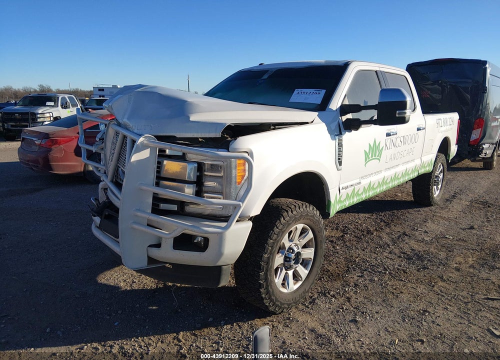 2017 FORD F-350 PLATINUM VIN: 1FT8W3BT5HED41497