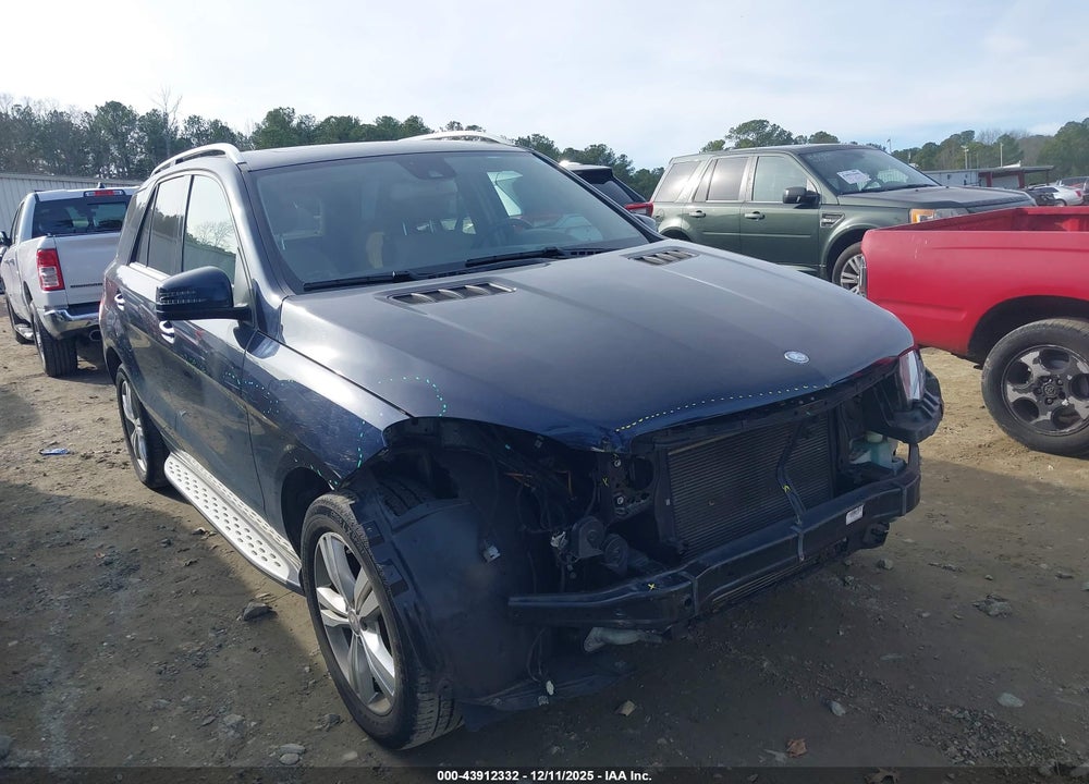 2015 MERCEDES-BENZ ML 350 4MATIC VIN: 4JGDA5HBXFA487093
