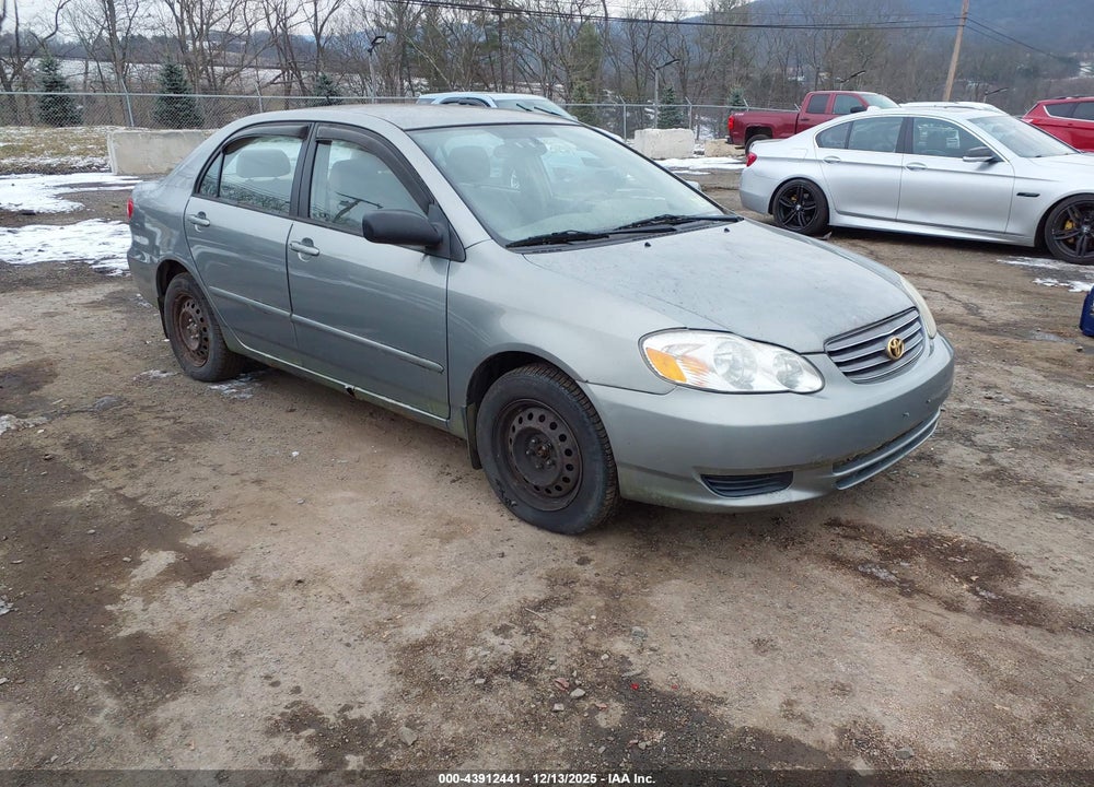 2004 TOYOTA COROLLA LE VIN: 2T1BR32E74C316564