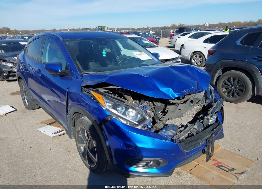 2022 HONDA HR-V AWD EX VIN: 3CZRU6H59NM765060