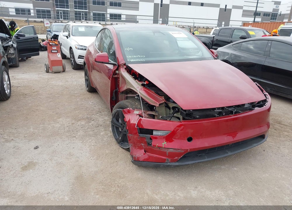 2026 TESLA MODEL Y RWD VIN: 7SAYGDED6TA582922