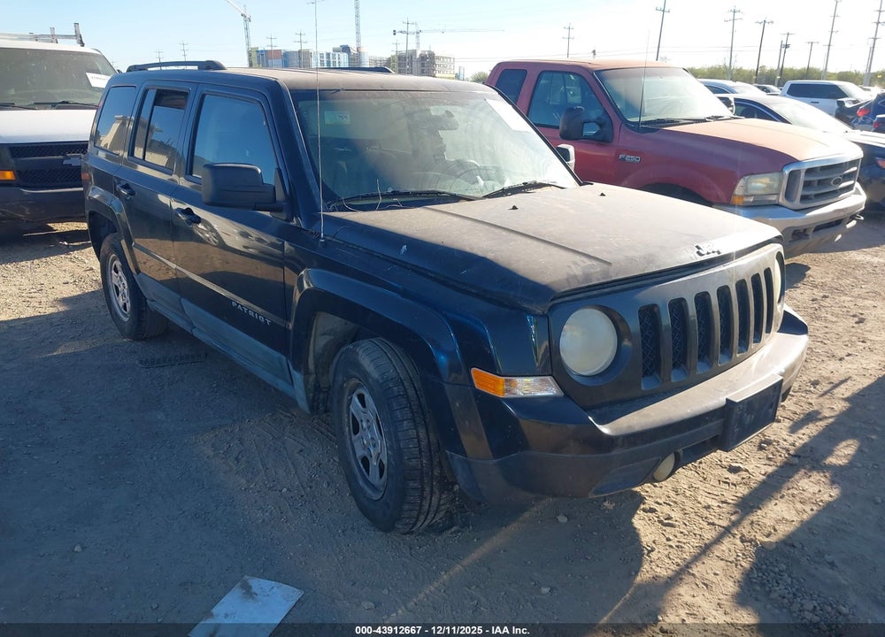 2012 JEEP PATRIOT SPORT VIN: 1C4NJPBA4CD512584