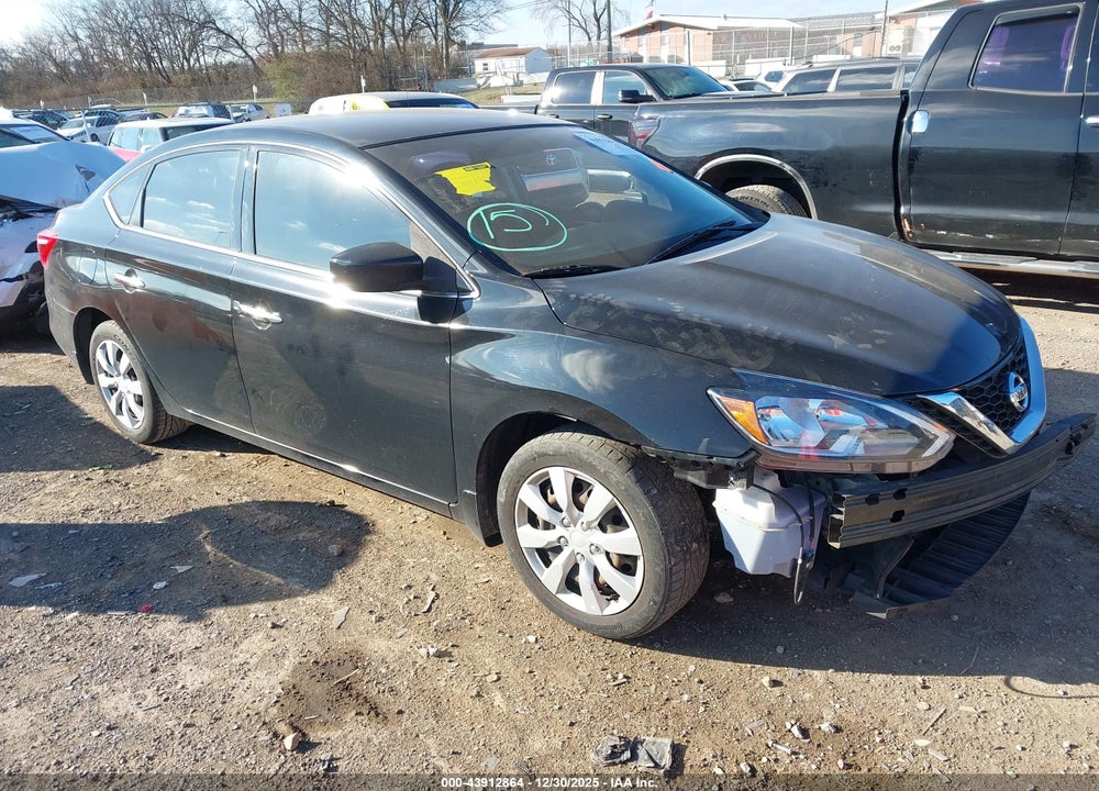 2017 NISSAN SENTRA SV VIN: 3N1AB7AP4HL715139