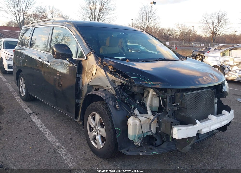 2017 NISSAN QUEST SV VIN: JN8AE2KP4H9167811