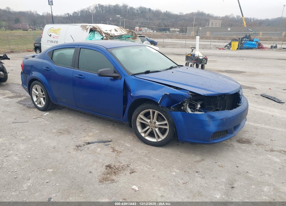2014 DODGE AVENGER SE VIN: 1C3CDZAB9EN223612