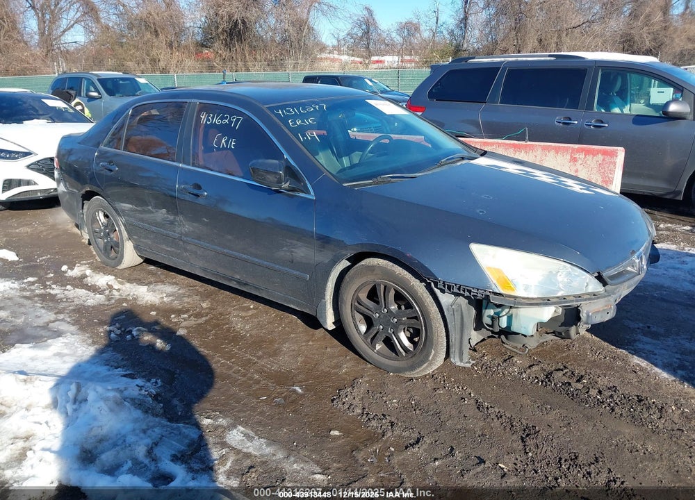 2007 HONDA ACCORD 2.4 SE VIN: 1HGCM56387A153361