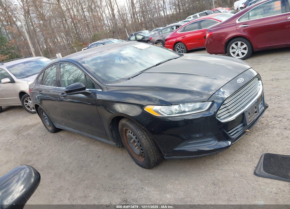 2013 FORD FUSION S VIN: 3FA6P0G76DR349359
