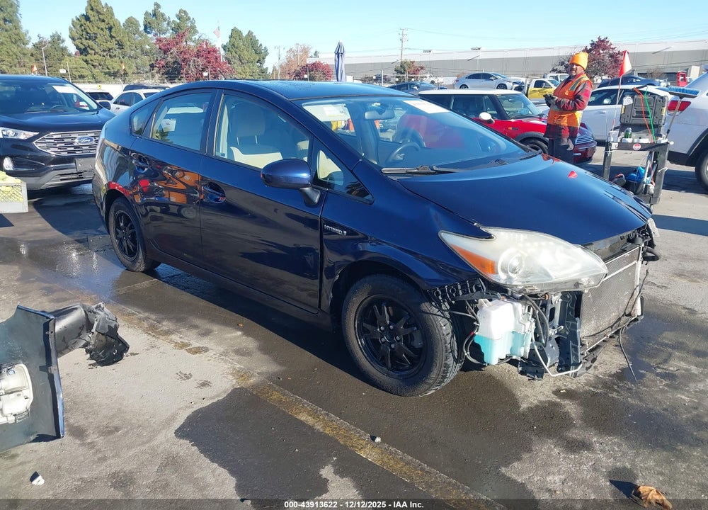 2013 TOYOTA PRIUS THREE VIN: JTDKN3DU6D1719410