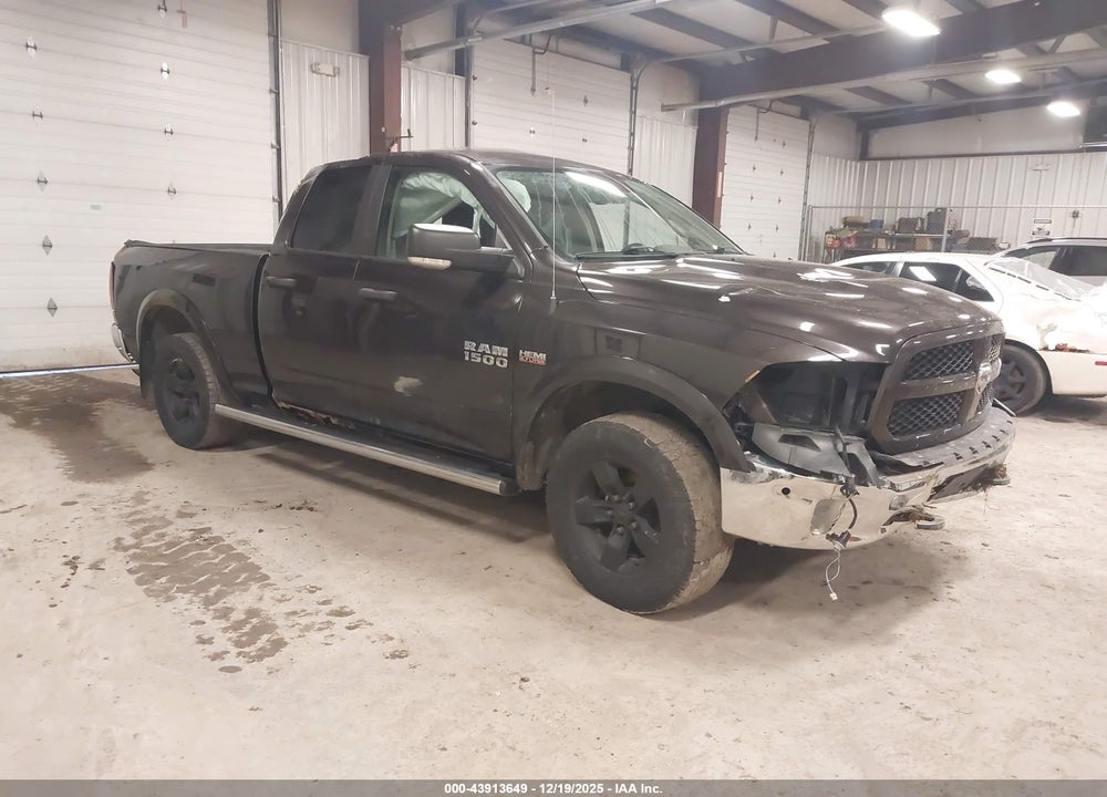 2016 RAM 1500 OUTDOORSMAN VIN: 1C6RR7GT0GS340146