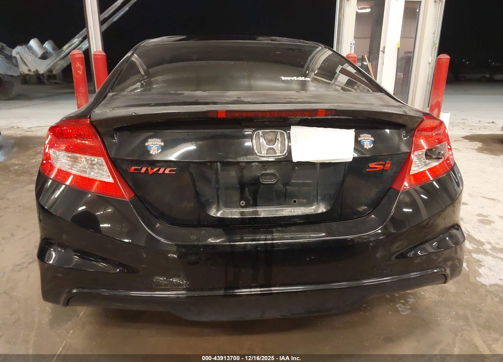 2012 HONDA CIVIC SI VIN: 2HGFG4A51CH702465