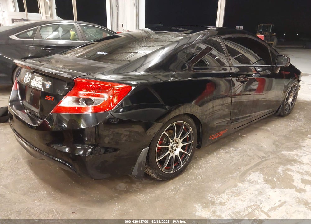 2012 HONDA CIVIC SI VIN: 2HGFG4A51CH702465
