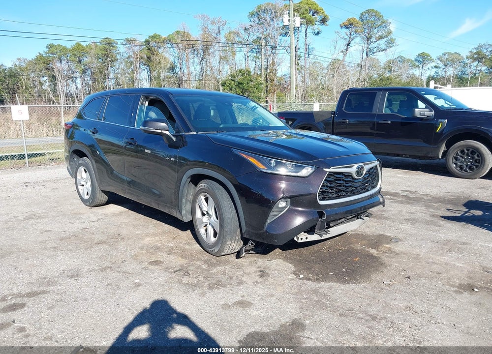 2021 TOYOTA HIGHLANDER LE VIN: 5TDZZRAH2MS051105