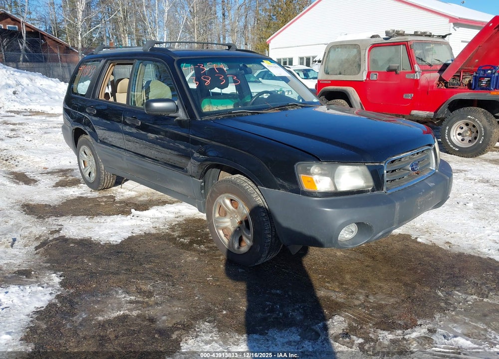 2005 SUBARU FORESTER 2.5X VIN: JF1SG63615H750397