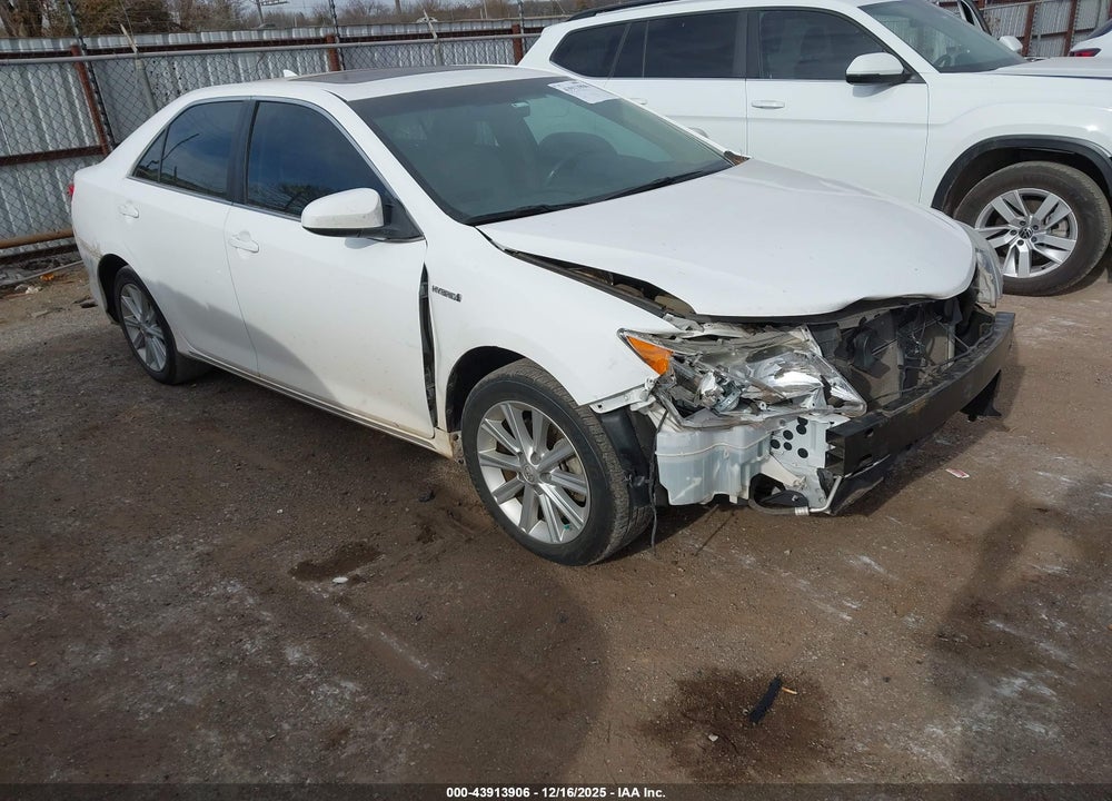2012 TOYOTA CAMRY HYBRID XLE VIN: 4T1BD1FK6CU004848