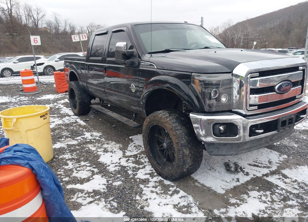 2012 FORD F-250 LARIAT VIN: 1FT7W2BT3CEC90533