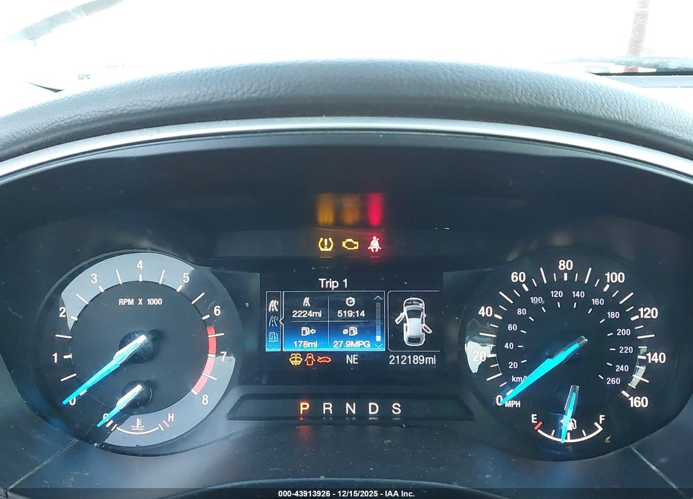 2015 FORD FUSION SE VIN: 1FA6P0H7XF5114077