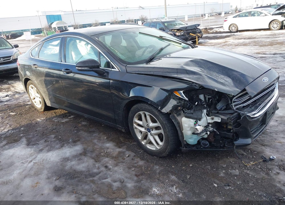 2016 FORD FUSION SE VIN: 1FA6P0HD5G5116567