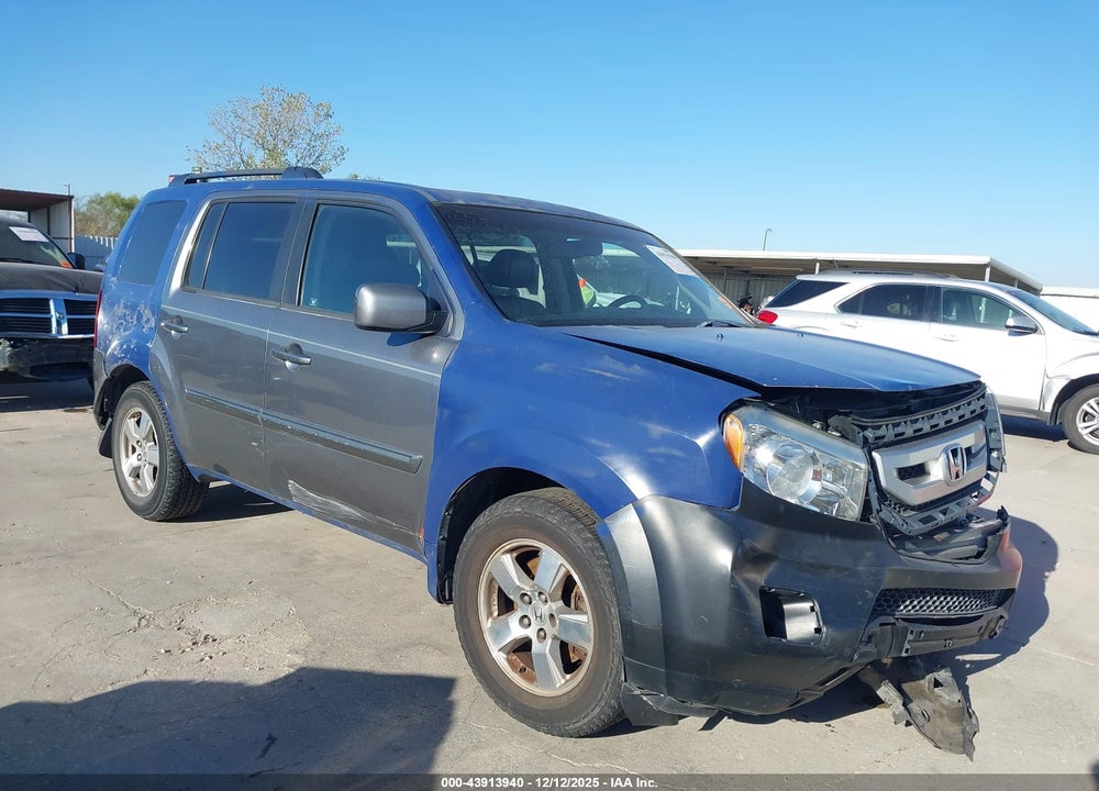 2009 HONDA PILOT EX-L VIN: 5FNYF38599B022550