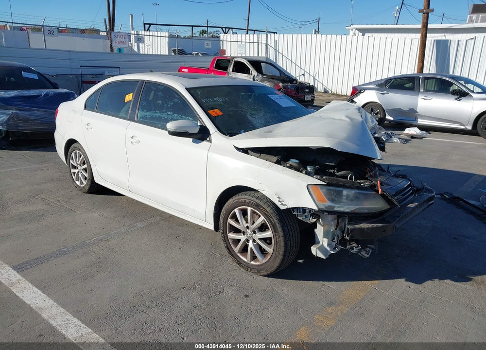 2011 VOLKSWAGEN JETTA 2.5L SE VIN: 3VWDZ7AJ6BM328897