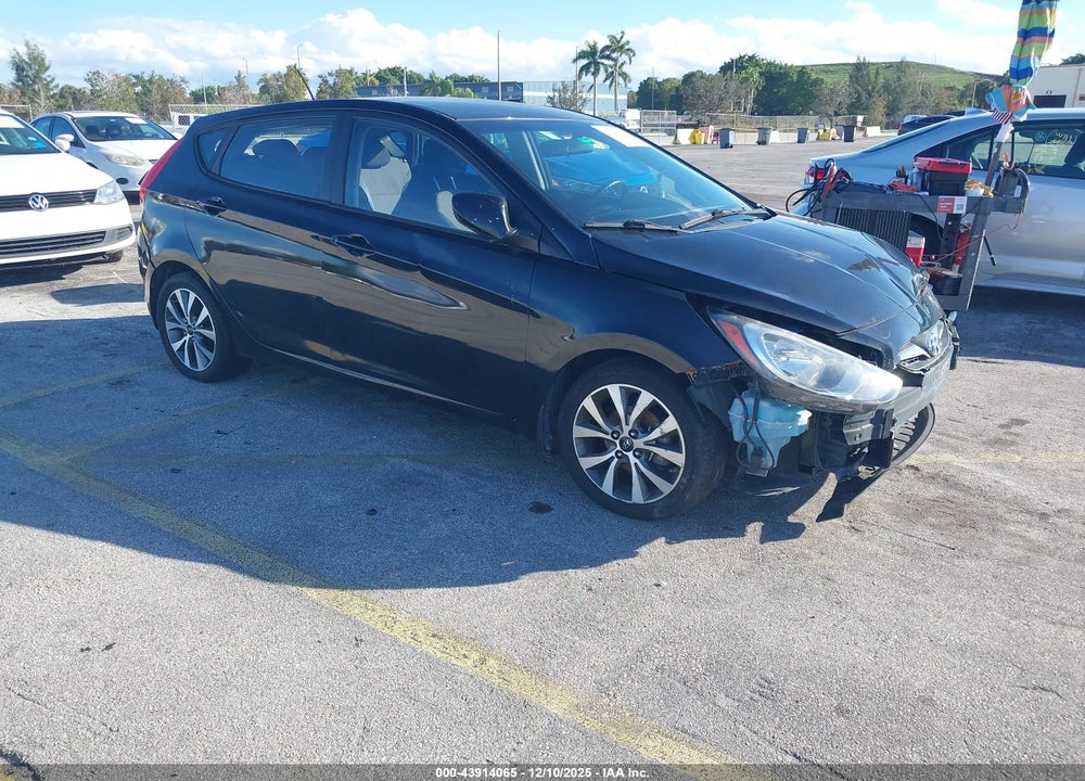 2014 HYUNDAI ACCENT GLS VIN: KMHCT5AE6EU182486
