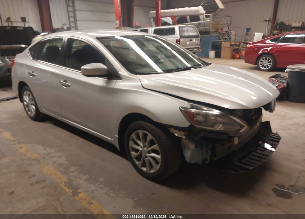 2019 NISSAN SENTRA SV VIN: 3N1AB7AP0KY336147