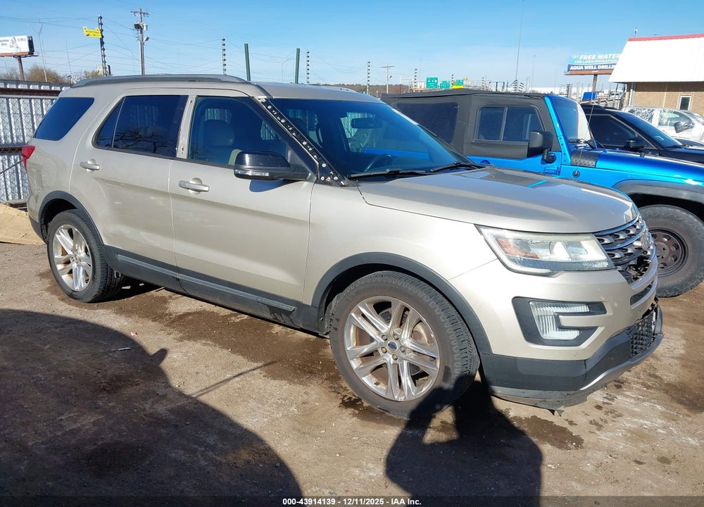 2017 FORD EXPLORER XLT VIN: 1FM5K7D83HGA27135