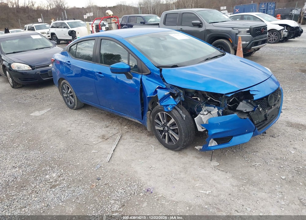 2021 NISSAN VERSA SV XTRONIC CVT VIN: 3N1CN8EV5ML921868