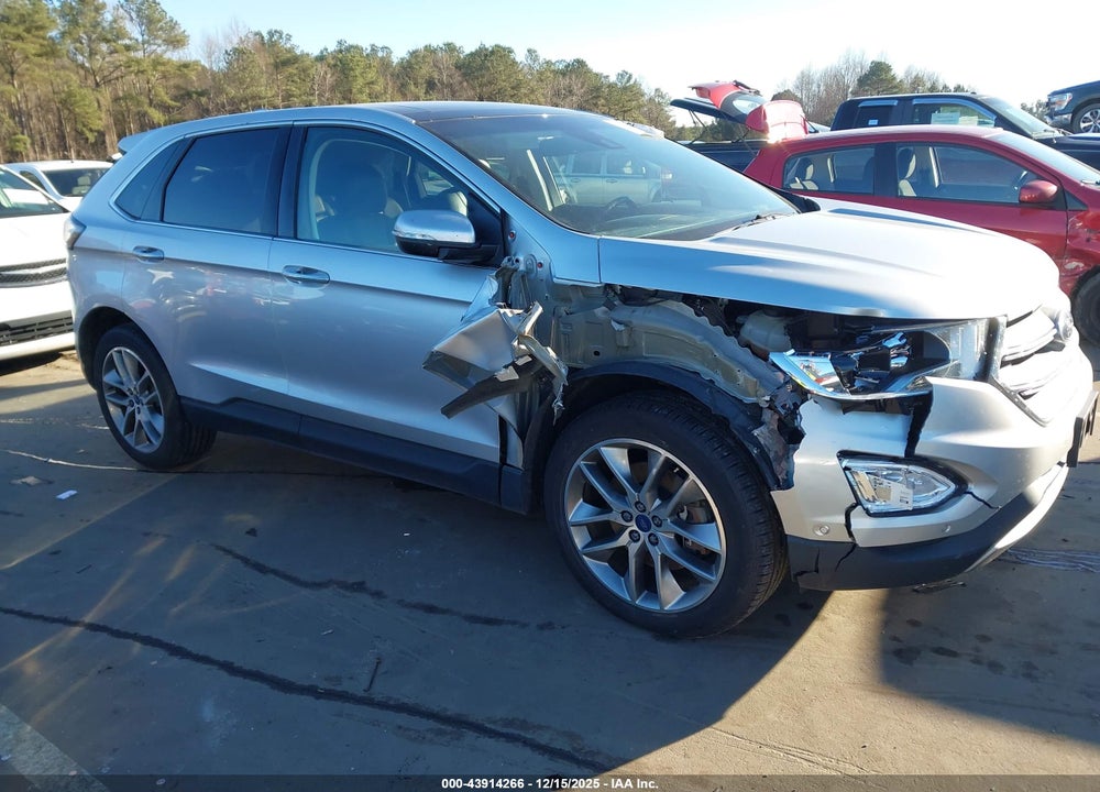 2016 FORD EDGE TITANIUM VIN: 2FMPK4K8XGBC39272