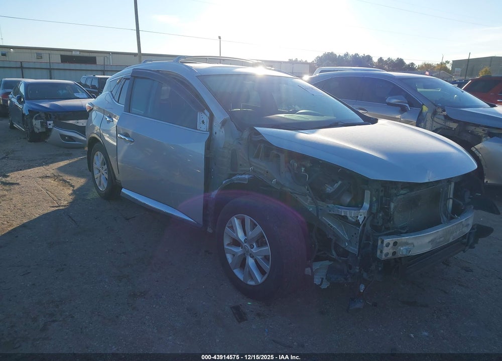 2015 NISSAN MURANO SL VIN: 5N1AZ2MG7FN281041