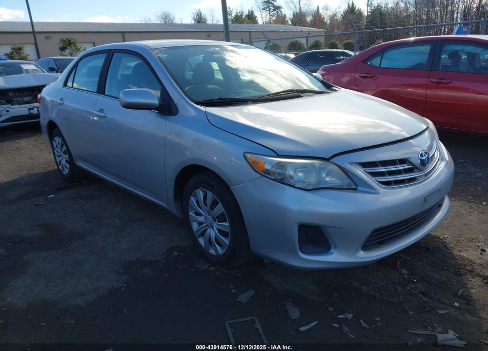 2013 TOYOTA COROLLA LE VIN: 2T1BU4EE1DC015336