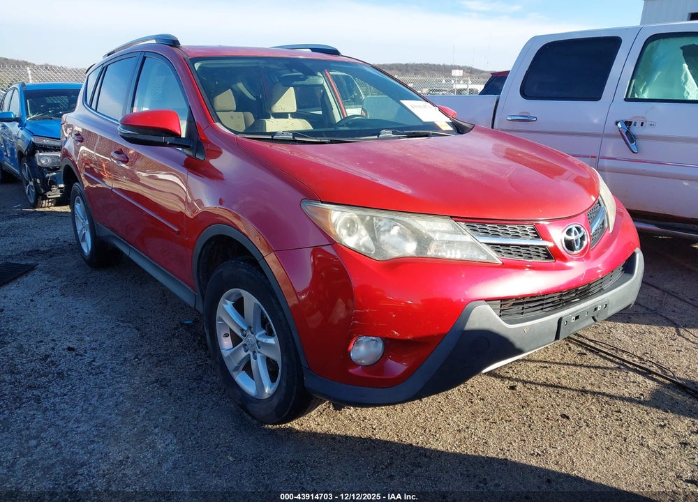 2013 TOYOTA RAV4 XLE VIN: JTMWFREV3D5002285