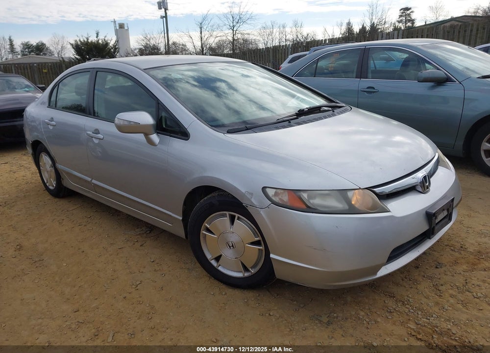 2006 HONDA CIVIC HYBRID VIN: JHMFA362X6S006319