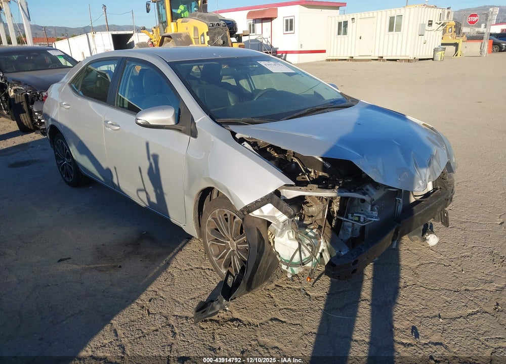 2016 TOYOTA COROLLA S PLUS VIN: 2T1BURHE3GC640785