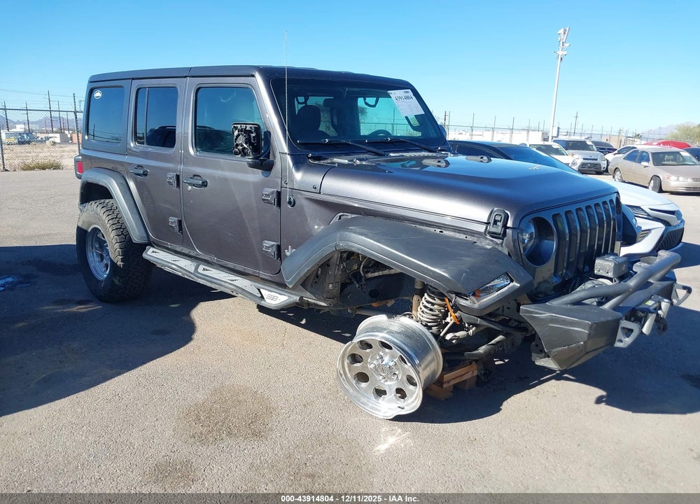 2021 JEEP WRANGLER UNLIMITED SPORT S 4X4 VIN: 1C4HJXDG9MW654692