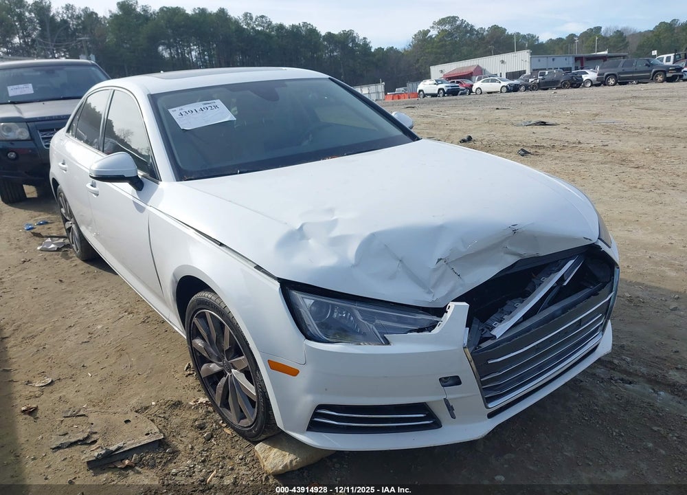 2017 AUDI A4 2.0T ULTRA PREMIUM VIN: WAUGMAF43HA146110