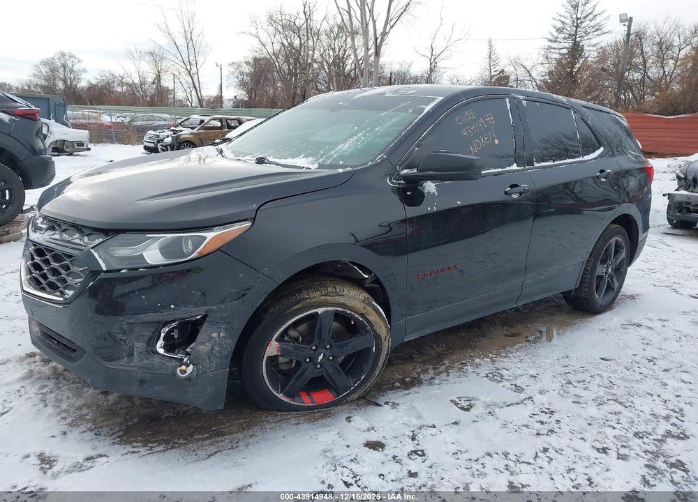 2020 CHEVROLET EQUINOX FWD LT 2.0L TURBO VIN: 2GNAXLEX3L6128470