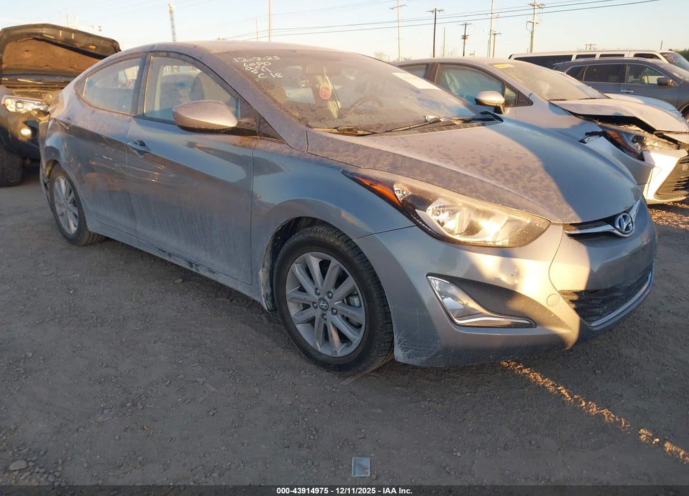2015 HYUNDAI ELANTRA SE VIN: KMHDH4AE9FU413835
