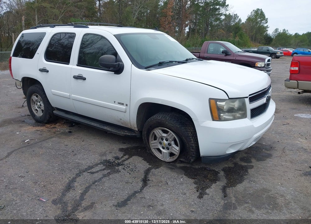 2007 CHEVROLET TAHOE LS VIN: 1GNFK13027J394053