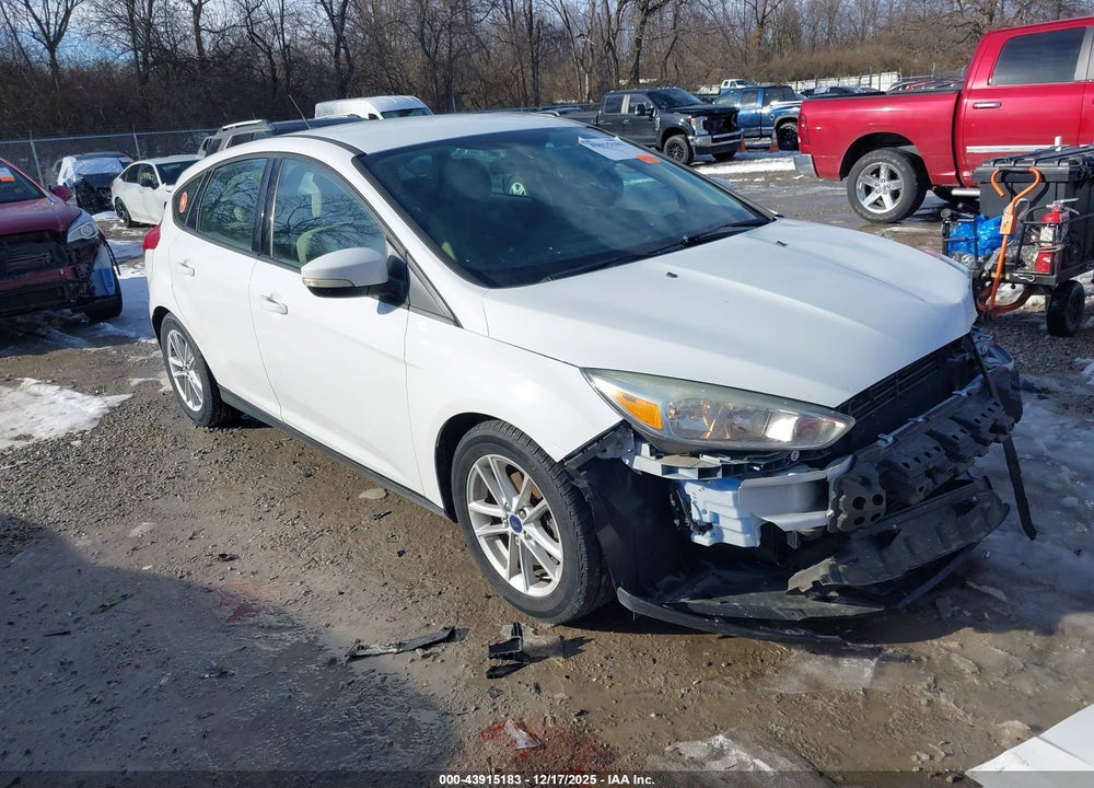 2017 FORD FOCUS SE VIN: 1FADP3K21HL280167