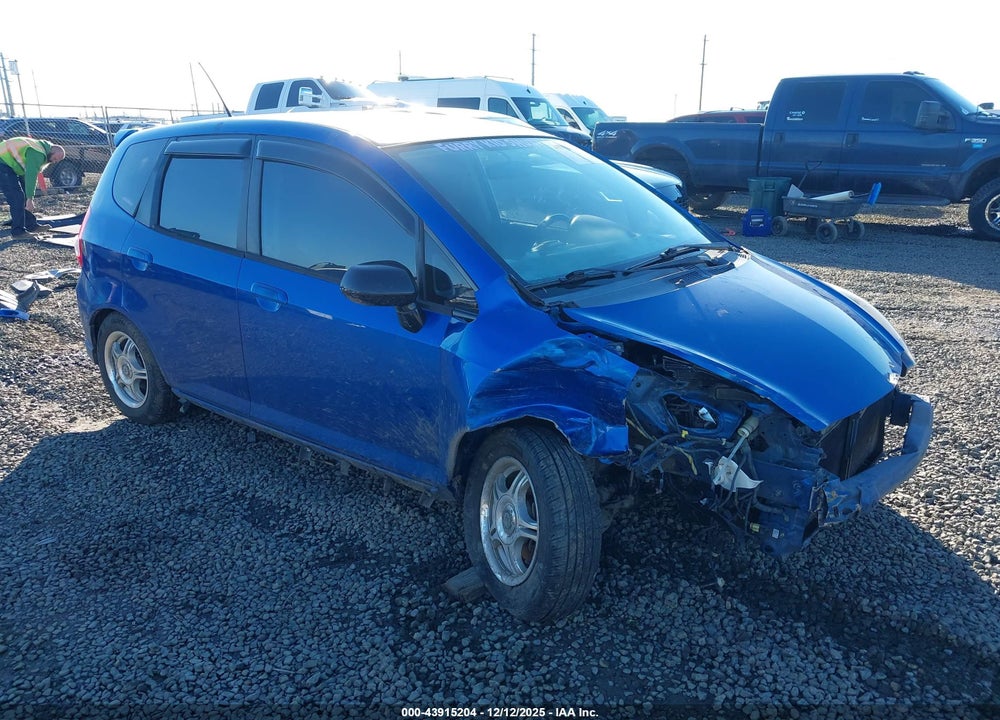 2007 HONDA FIT VIN: JHMGD38677S060383