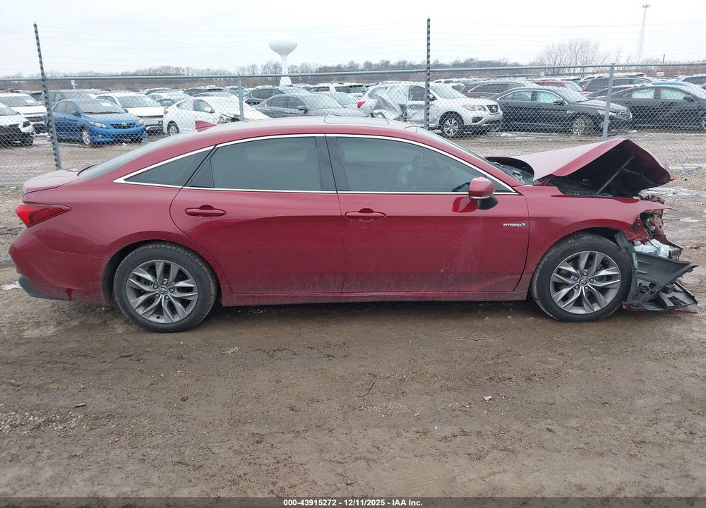 2020 TOYOTA AVALON HYBRID XLE VIN: 4T1A21FB5LU013042