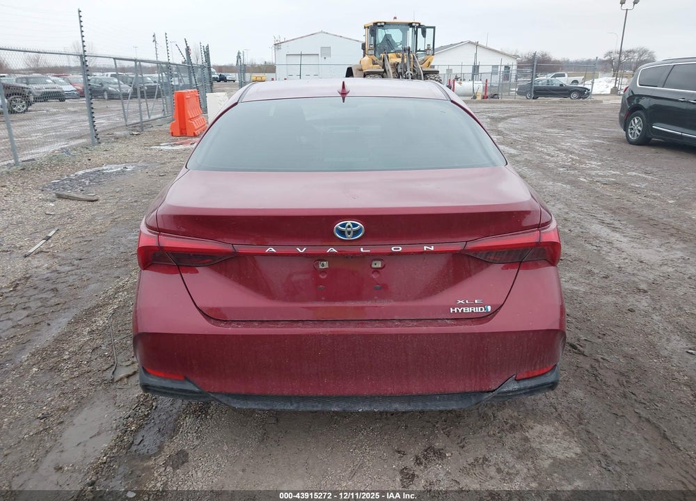 2020 TOYOTA AVALON HYBRID XLE VIN: 4T1A21FB5LU013042