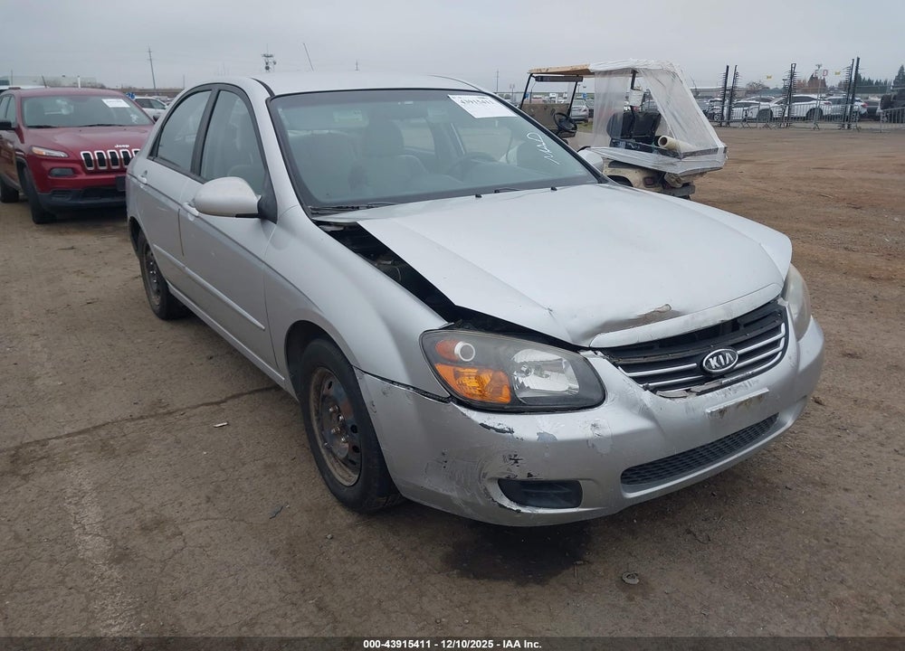 2008 KIA SPECTRA EX VIN: KNAFE122085581981