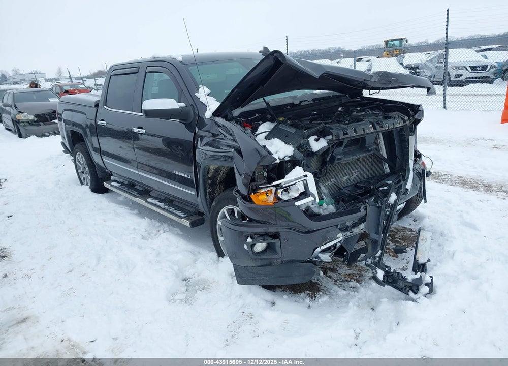 2015 GMC SIERRA 1500 DENALI VIN: 3GTU2WEJ4FG386460