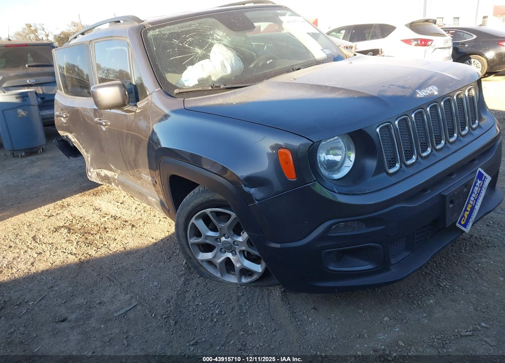 2018 JEEP RENEGADE LATITUDE FWD VIN: ZACCJABB9JPJ53449