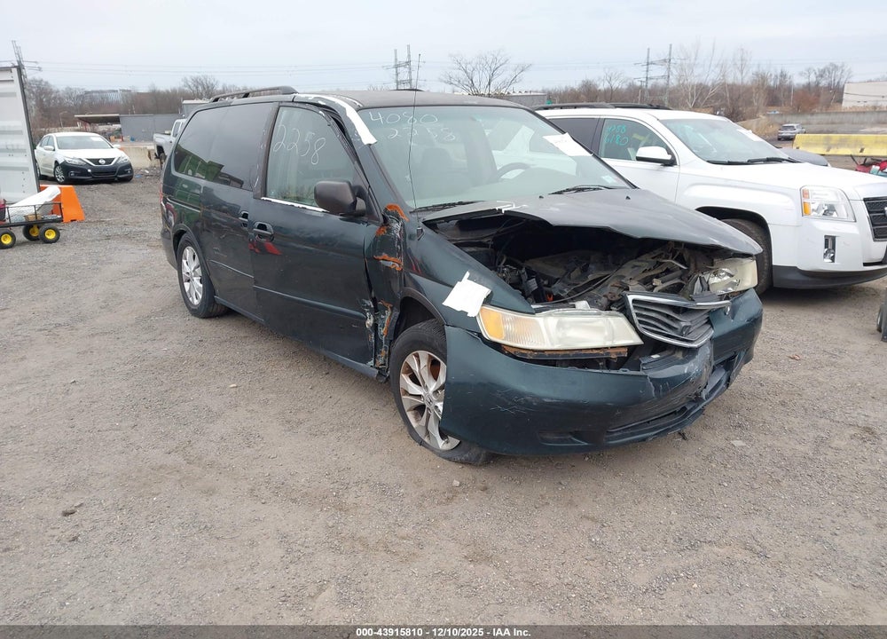 2001 HONDA ODYSSEY EX VIN: 2HKRL18641H619881